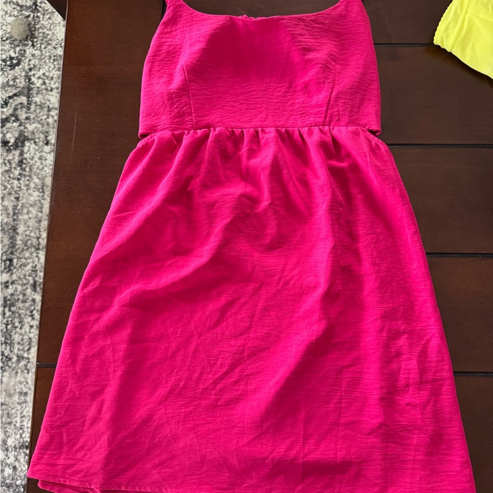 Altar'd State Pink Spaghetti Strap Sundress